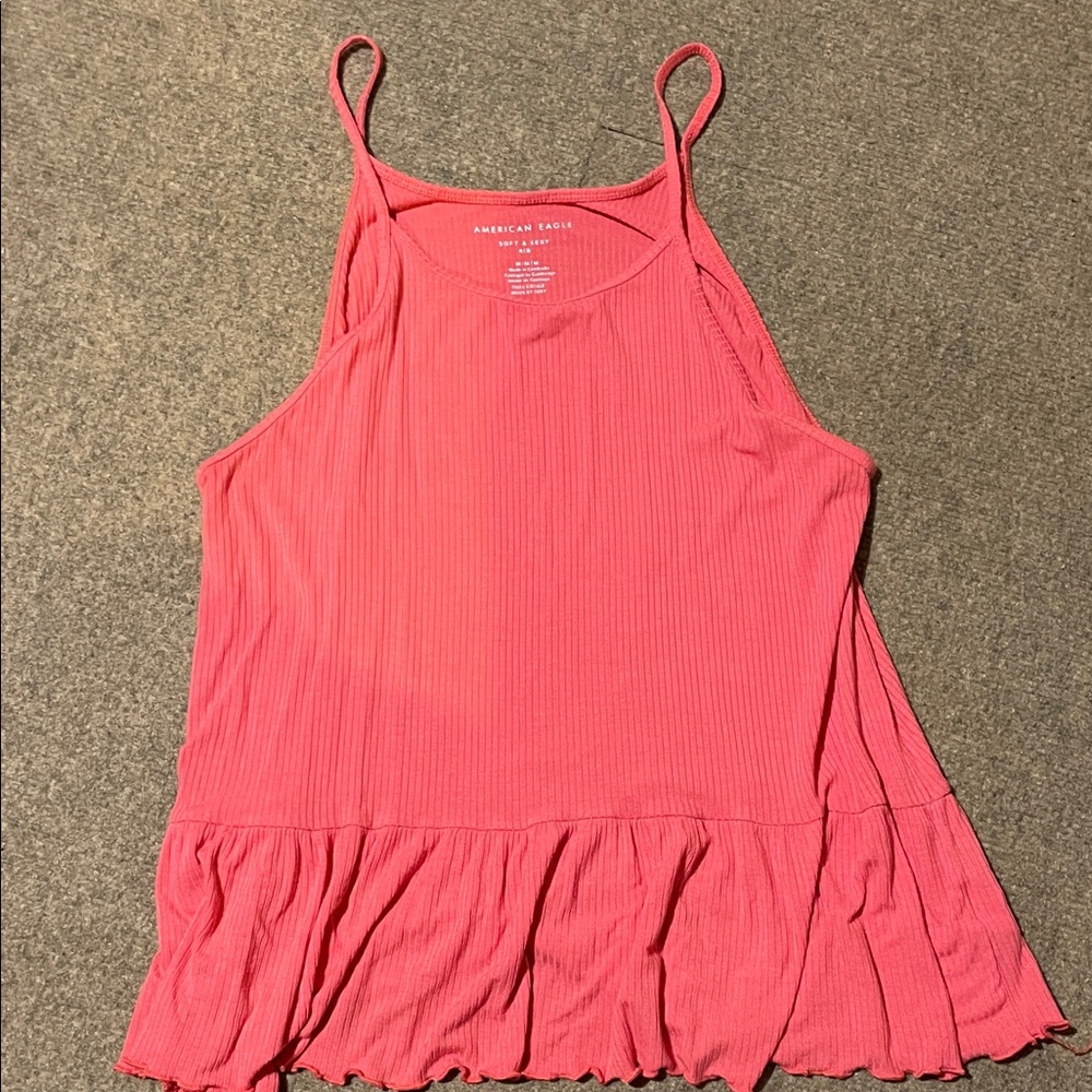 American Eagle Outfitters Coral Camisole
